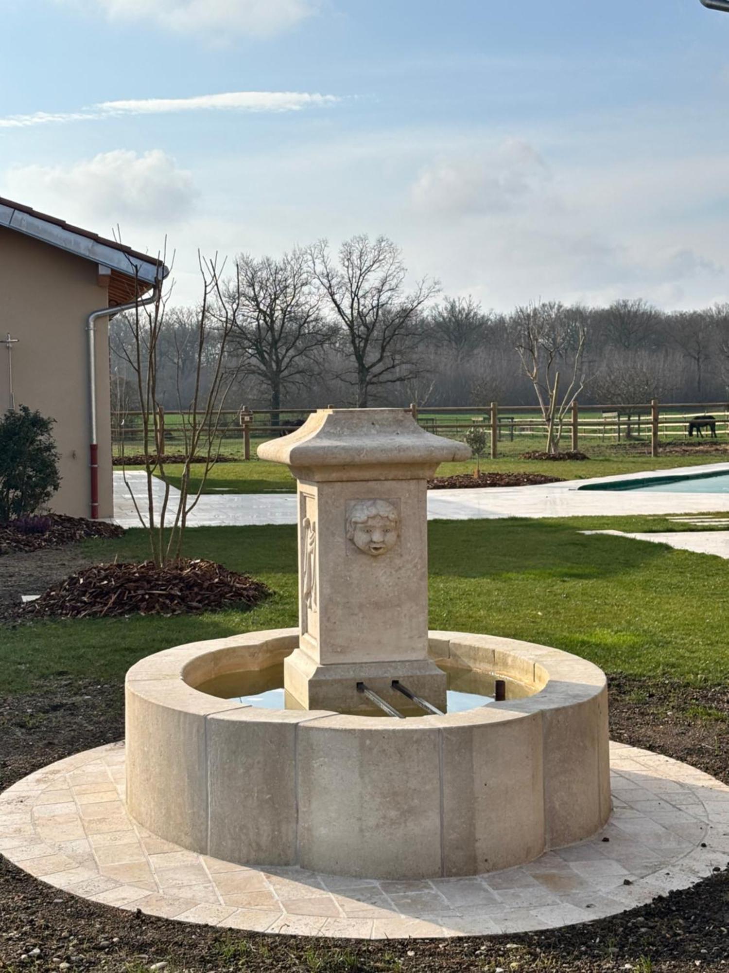 Le Domaine Du Pin Panzió Châtillon-sur-Chalaronne Kültér fotó