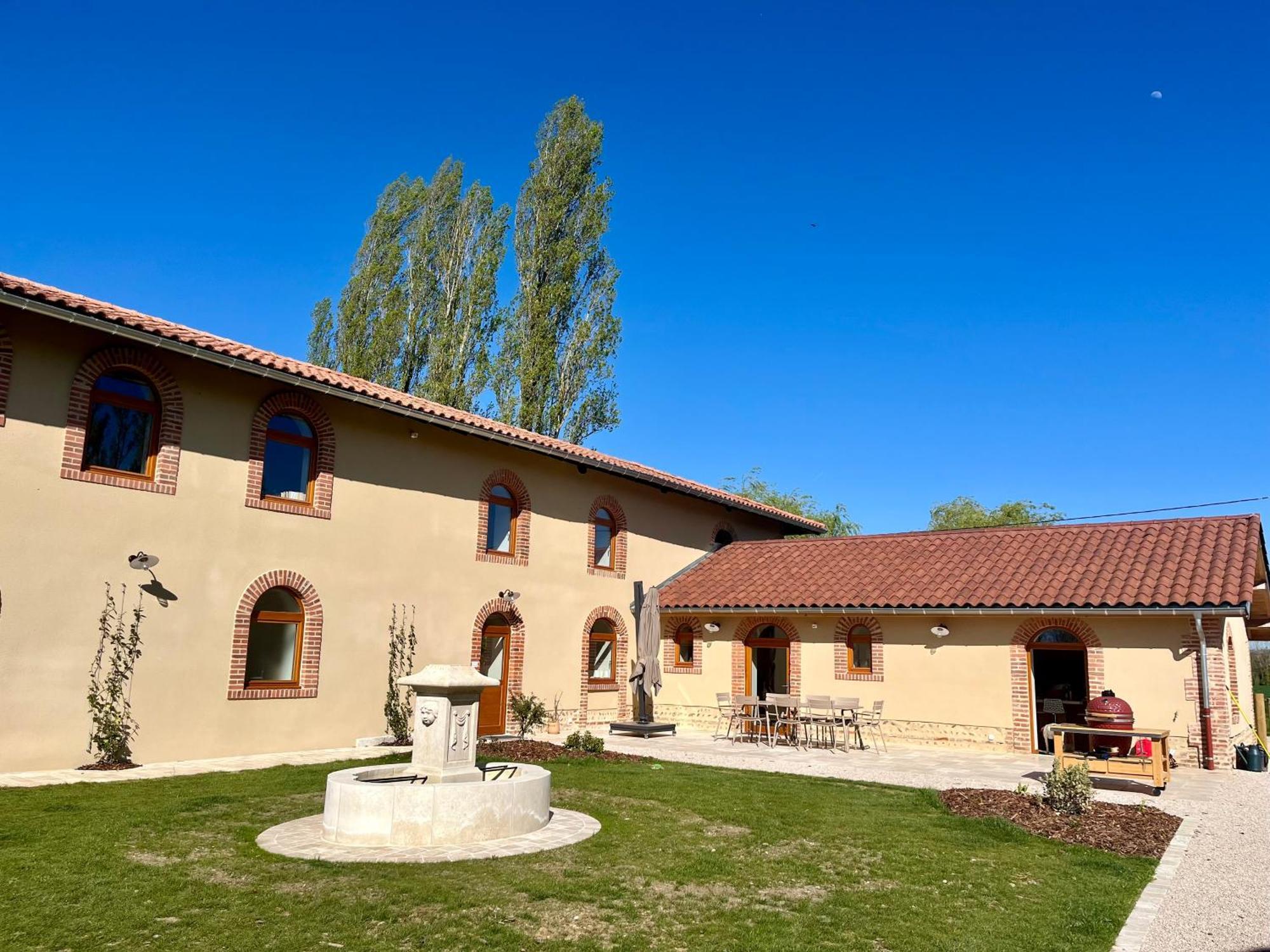 Le Domaine Du Pin Panzió Châtillon-sur-Chalaronne Kültér fotó